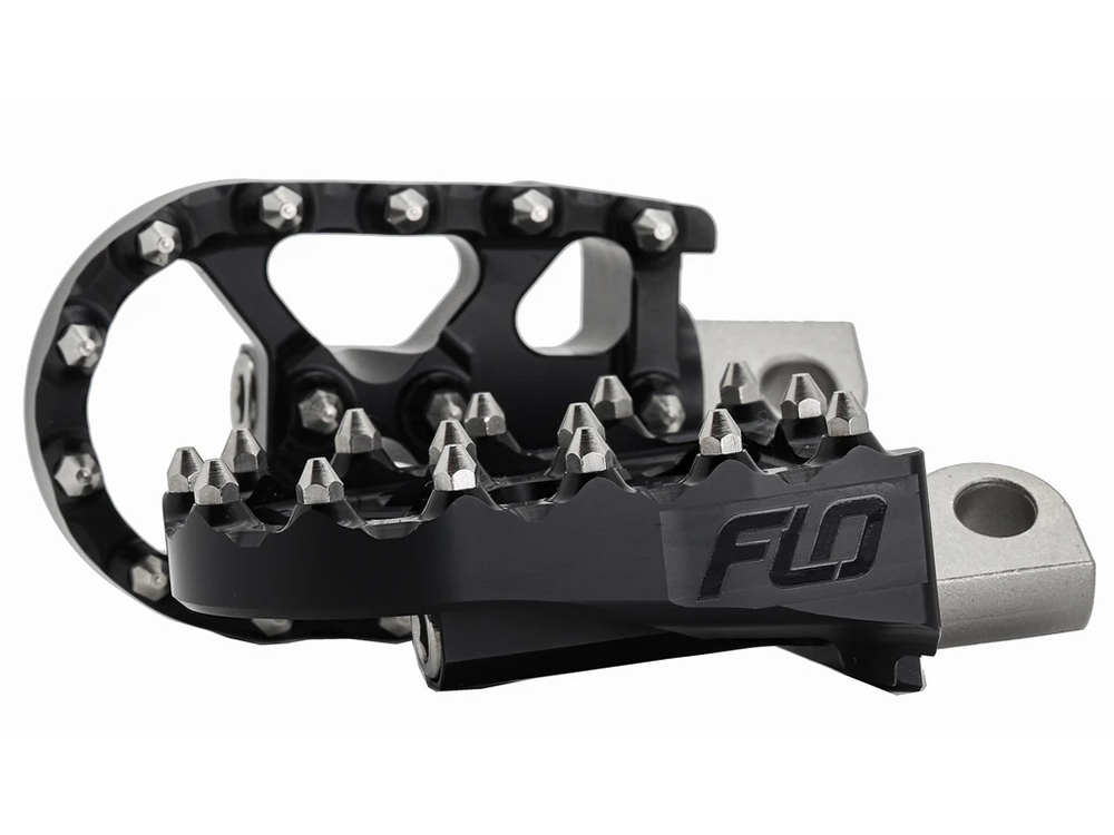 Footpegs; V2 MX, Blk, HD Clevis