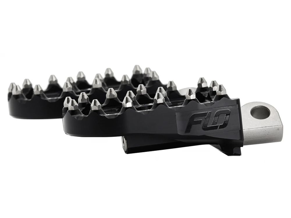 Footpegs; V2 MX, Blk, HD Clevis