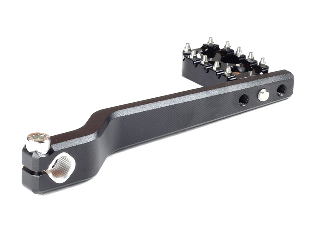 Flo Motorsports Shifter Pedal Arm – Black. Fits Touring 1986up.