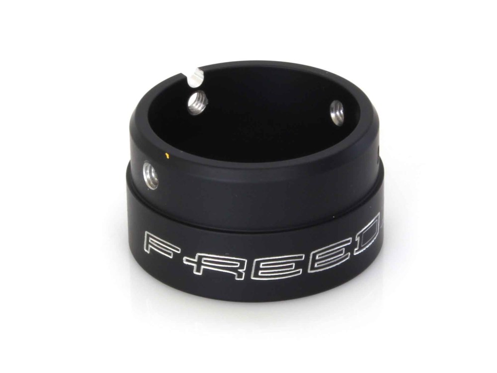 FREEDOM PERFORMANCE EXHAUST 2-1/2in. Star End Cap – Black.