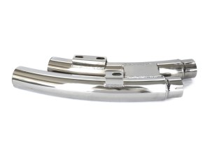 FREEDOM PERFORMANCE EXHAUST Quiet Mufflers for Sharp Curve Radius Exhaust with Cross-Over Chamber. Fits Sportster 2004-2021 FREEDOM PERFORMANCE EXHAUST Quiet Mufflers for Sharp Curve Radius Exhaust with Cross-Over Chamber. Fits Sportster 2004-2021