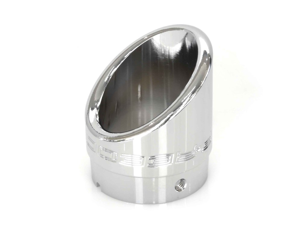 FREEDOM PERFORMANCE EXHAUST Radius Billet End Cap – Chrome. Fits Sharp Curve & Radical Radius.