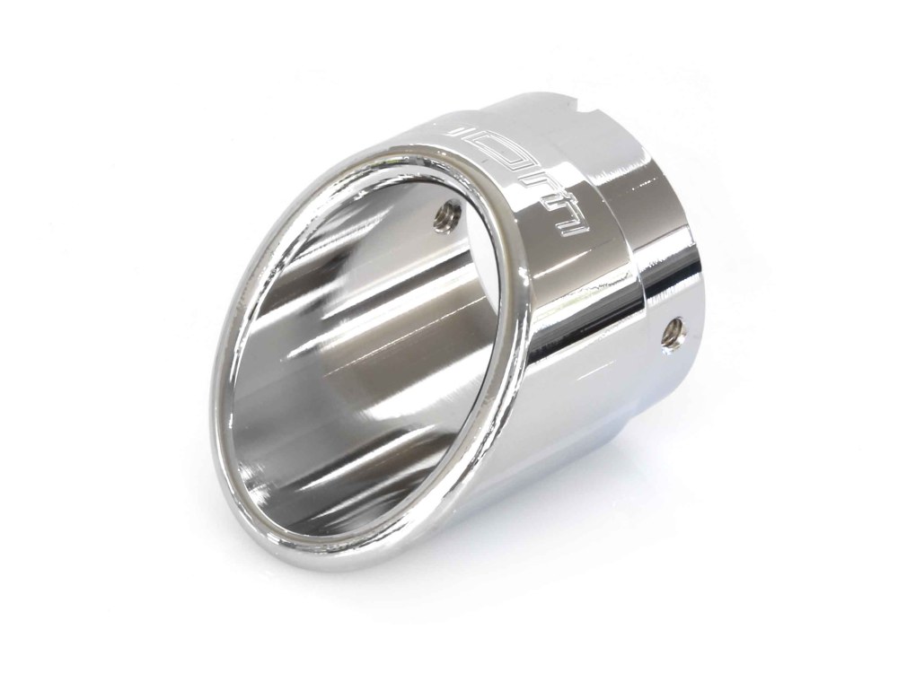 FREEDOM PERFORMANCE EXHAUST Radius Billet End Cap – Chrome. Fits Sharp Curve & Radical Radius.