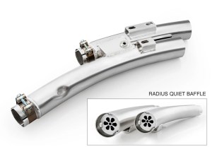 FREEDOM PERFORMANCE EXHAUST Quiet Mufflers for Radical Radius Exhaust. Fits Indian Scout 2025up FREEDOM PERFORMANCE EXHAUST Quiet Mufflers for Radical Radius Exhaust. Fits Indian Scout 2025up