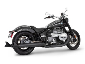 FREEDOM PERFORMANCE EXHAUST 4in. Two-Step Slip-On Mufflers – Black with Sharktail Tips. Fits BMW R-18 2021up. FREEDOM PERFORMANCE EXHAUST 4in. Two-Step Slip-On Mufflers – Black with Sharktail Tips. Fits BMW R-18 2021up.