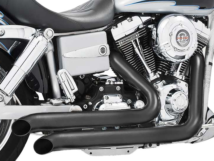 FREEDOM PERFORMANCE EXHAUST Declaration Turnouts Exhaust – Black. Fits Dyna 2006-2017.