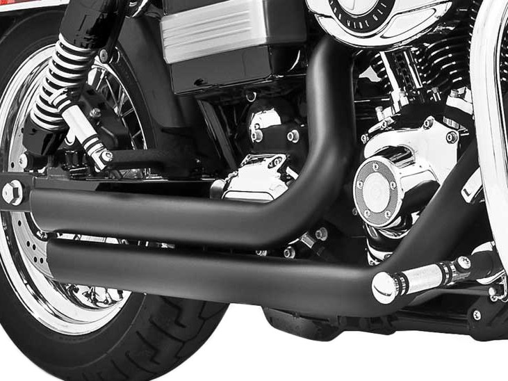 FREEDOM PERFORMANCE EXHAUST Amendment Exhaust – Black. Fits Dyna 2006-2017.