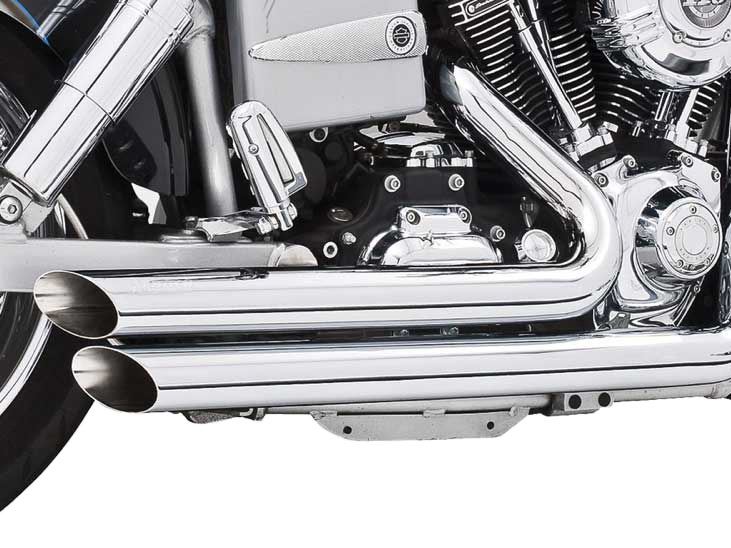 FREEDOM PERFORMANCE EXHAUST Amendment Exhaust – Chrome. Fits Dyna 1991-2005.