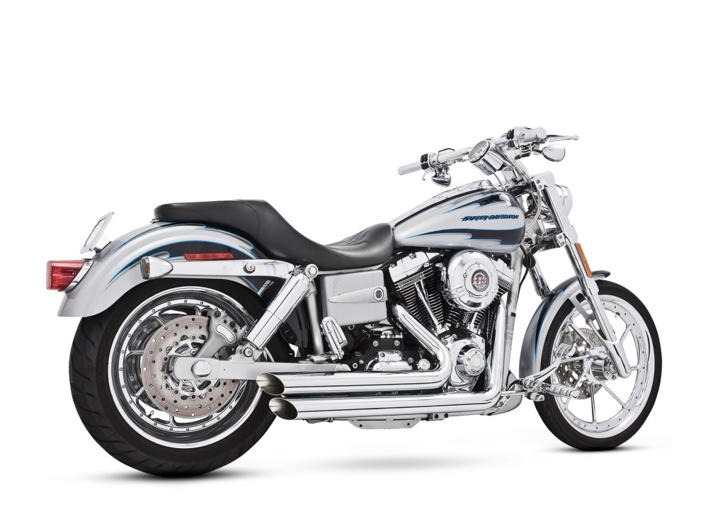 FREEDOM PERFORMANCE EXHAUST Amendment Exhaust – Chrome. Fits Dyna 1991-2005.