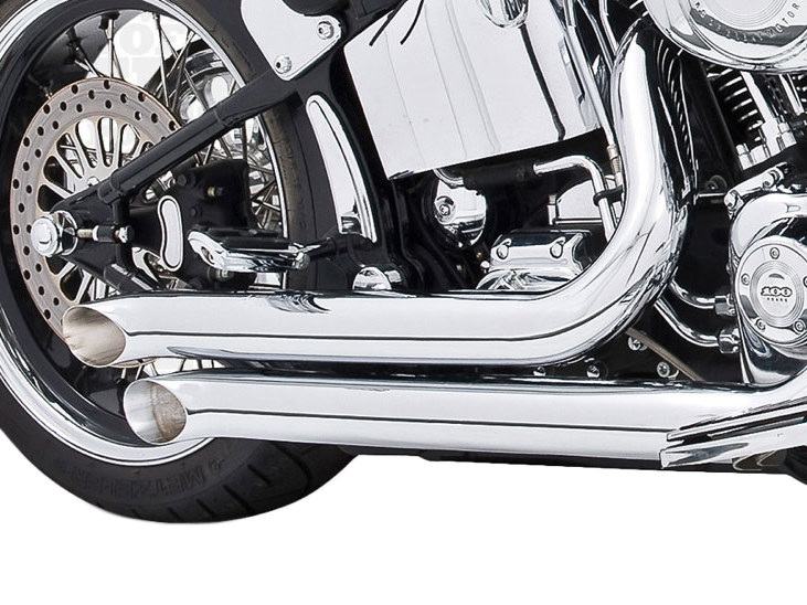 FREEDOM PERFORMANCE EXHAUST Declaration Turnouts Exhaust – Chrome. Fits Softail 1986-2017.