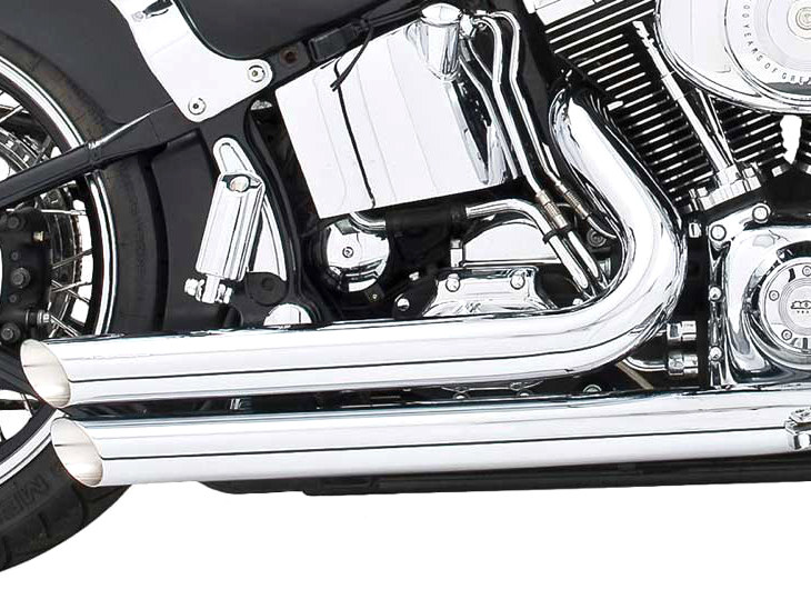 FREEDOM PERFORMANCE EXHAUST Amendment Exhaust – Chrome. Fits Softail 1986-2017.