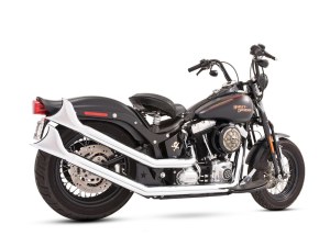 FREEDOM PERFORMANCE EXHAUST Upswept Exhaust – Chrome with Chrome Sharktail End Caps. Fits Softail 1986-2017. FREEDOM PERFORMANCE EXHAUST Upswept Exhaust – Chrome with Chrome Sharktail End Caps. Fits Softail 1986-2017.