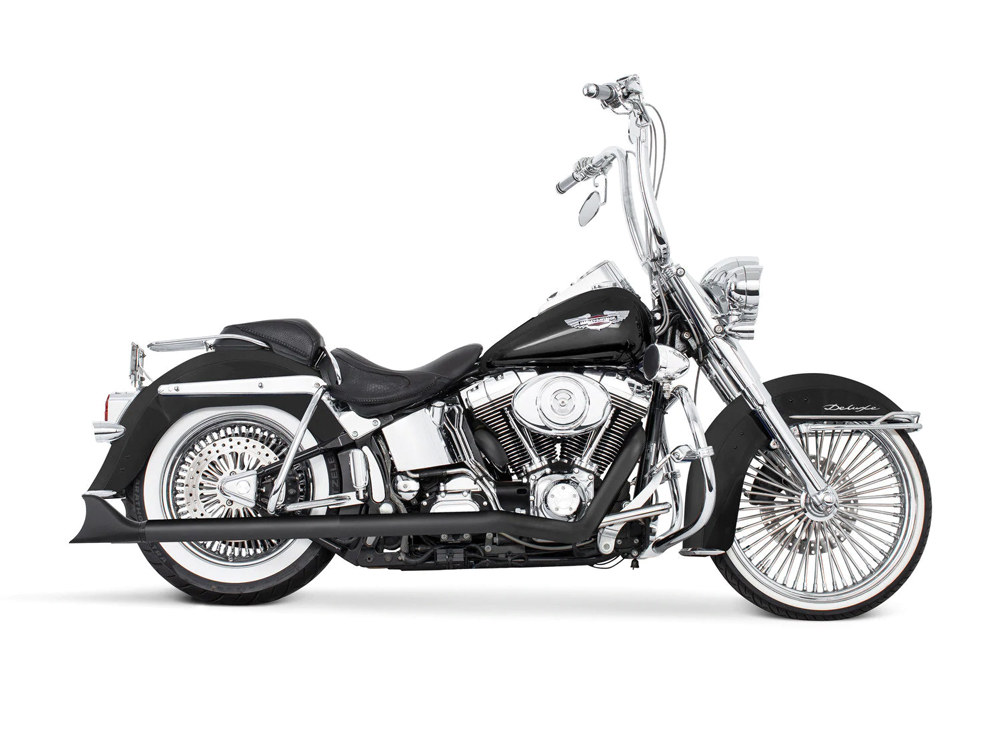 Exhaust; S/Tail%2707-17 True Dual Blk