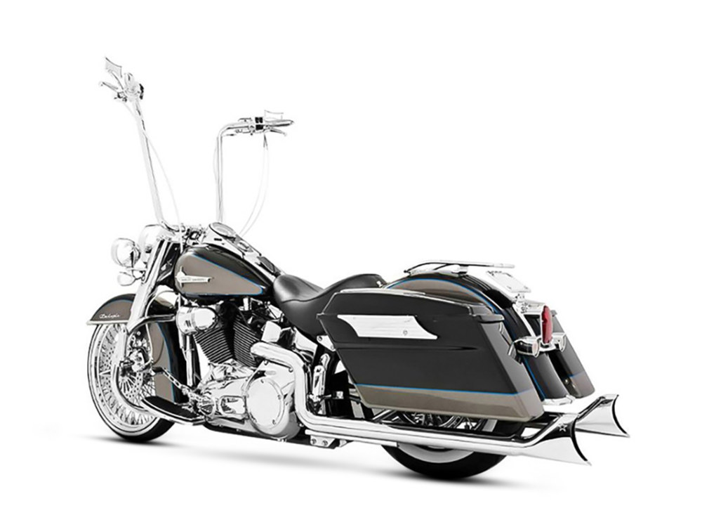 Exhaust; S/Tail%2707-17 True Dual Chr