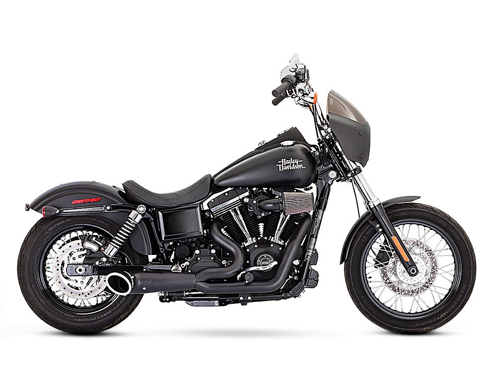 Exhaust; FXD%2706-17 2:1 Turnout Blk