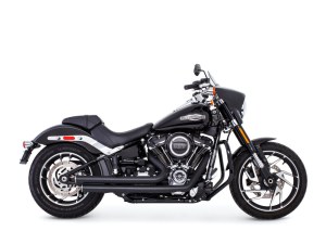 FREEDOM PERFORMANCE EXHAUST Independence Staggered Exhaust – Black with Black End Caps. Fits Softail 2018up. FREEDOM PERFORMANCE EXHAUST Independence Staggered Exhaust – Black with Black End Caps. Fits Softail 2018up.