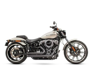 FREEDOM PERFORMANCE EXHAUST Independence Shorty Exhaust – Black with Black End Caps. Fits Softail 2018up. FREEDOM PERFORMANCE EXHAUST Independence Shorty Exhaust – Black with Black End Caps. Fits Softail 2018up.