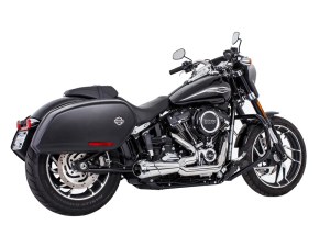 FREEDOM PERFORMANCE EXHAUST American Outlaw Shorty 2-into-1 Exhaust – Chrome with Chrome End Cap. Fits Softail 1986-2017. FREEDOM PERFORMANCE EXHAUST American Outlaw Shorty 2-into-1 Exhaust – Chrome with Chrome End Cap. Fits Softail 1986-2017.