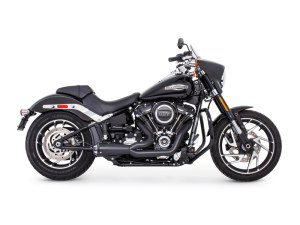 FREEDOM PERFORMANCE EXHAUST American Outlaw Shorty 2-into-1 Exhaust – Black with Black End Cap. Fits Softail 2018up. FREEDOM PERFORMANCE EXHAUST American Outlaw Shorty 2-into-1 Exhaust – Black with Black End Cap. Fits Softail 2018up.