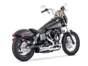 FREEDOM PERFORMANCE EXHAUST American Outlaw Shorty 2-into-1 Exhaust – Chrome with Chrome End Cap. Fits Dyna 2006-2017 & Dyna Switchback 2012-2016 FREEDOM PERFORMANCE EXHAUST American Outlaw Shorty 2-into-1 Exhaust – Chrome with Chrome End Cap. Fits Dyna 2006-2017 & Dyna Switchback 2012-2016