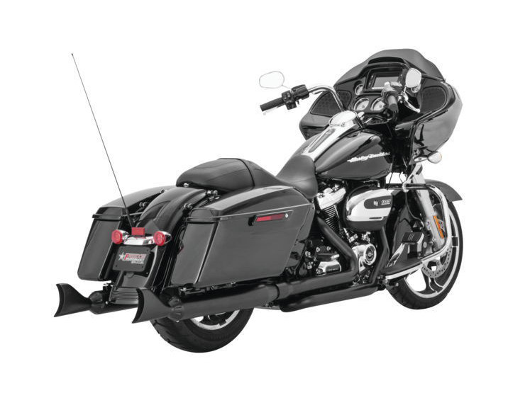 Mufflers; FLH%2717up Sharktail Blk