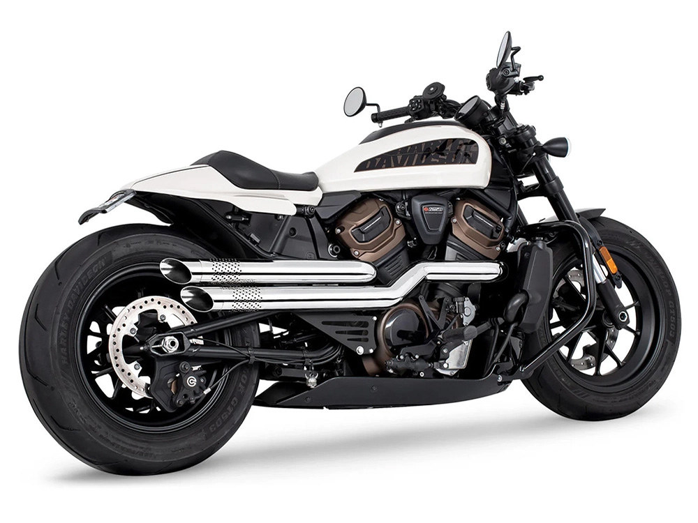 FREEDOM PERFORMANCE EXHAUST Amendment Exhaust – Chrome. Fits Sportster S 2021-2023