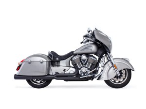 FREEDOM PERFORMANCE EXHAUST Union 2-into-1 Exhaust – Black with Black End Cap. Fits Indian Big Twin 2014up with Hard Saddle Bags. FREEDOM PERFORMANCE EXHAUST Union 2-into-1 Exhaust – Black with Black End Cap. Fits Indian Big Twin 2014up with Hard Saddle Bags.