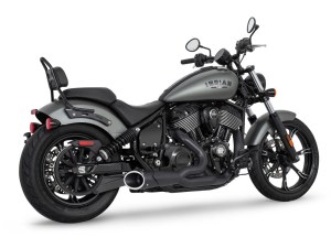 FREEDOM PERFORMANCE EXHAUST Combat 2-into-1 Exhaust – Black with Black End Cap. Fits Indian Cruiser 2022up FREEDOM PERFORMANCE EXHAUST Combat 2-into-1 Exhaust – Black with Black End Cap. Fits Indian Cruiser 2022up