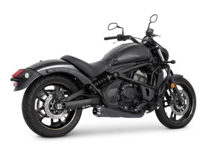 FREEDOM PERFORMANCE EXHAUST American Outlaw Shorty 2-into-1 Exhaust – Black with Black End Cap. Fits Kawasaki Vulcan ‘S’ 650cc 2015up. FREEDOM PERFORMANCE EXHAUST American Outlaw Shorty 2-into-1 Exhaust – Black with Black End Cap. Fits Kawasaki Vulcan ‘S’ 650cc 2015up.