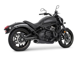FREEDOM PERFORMANCE EXHAUST Combat Shorty 2-into-1 Exhaust – Black with Black End Cap. Fits Kawasaki Vulcan ‘S’ 650cc 2015up. FREEDOM PERFORMANCE EXHAUST Combat Shorty 2-into-1 Exhaust – Black with Black End Cap. Fits Kawasaki Vulcan ‘S’ 650cc 2015up.
