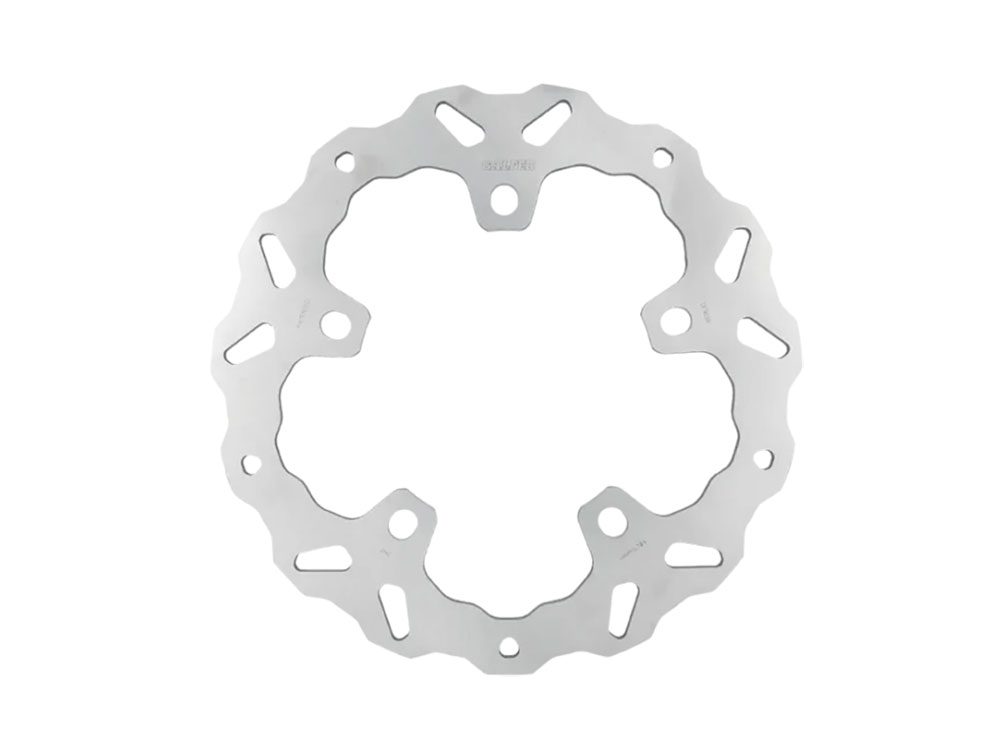 GBRAKES 12.6in. Front Wave Disc Rotor – Stainless Steel. Fits Touring 2024up with OEM Wheel and Spoke Mounted 320mm Rotors.