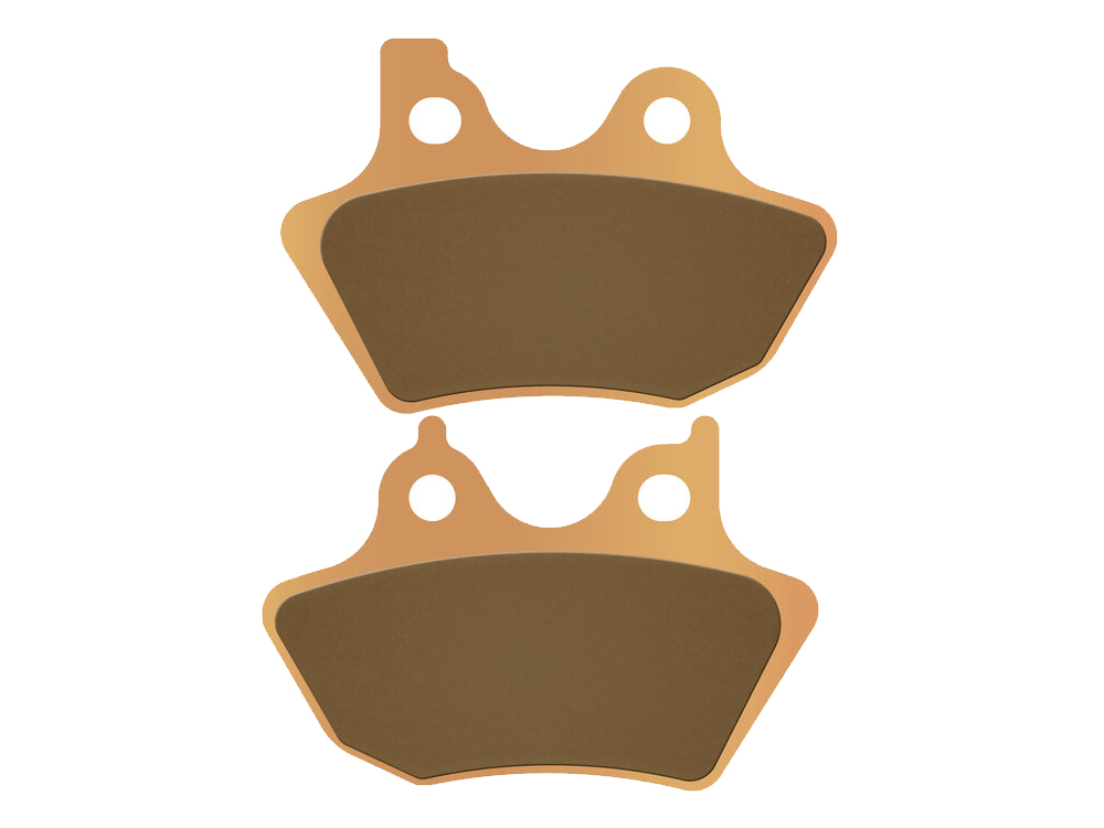 GBRAKES Front & Rear Brake Pads. Fits Twin Cam 2000-2007, Sportster 2000-2003 and V-Rod 2002-2005. HH Sintered Compound.