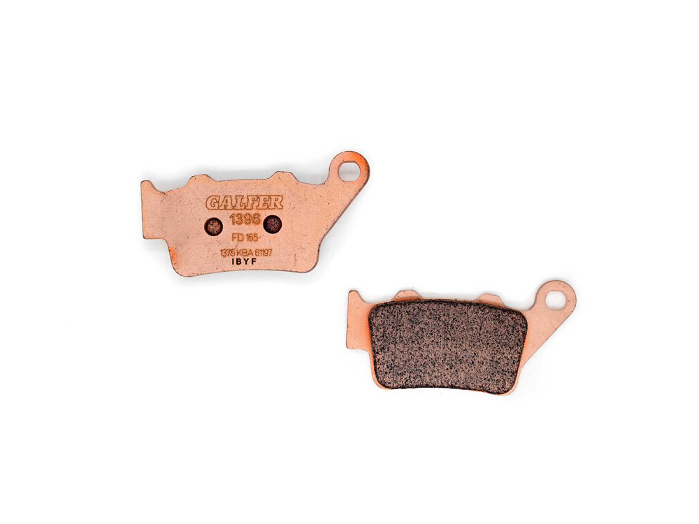 GBRAKES Rear Brake Pads. Fits Indian Scout 2018up. HH Sintered Compound.