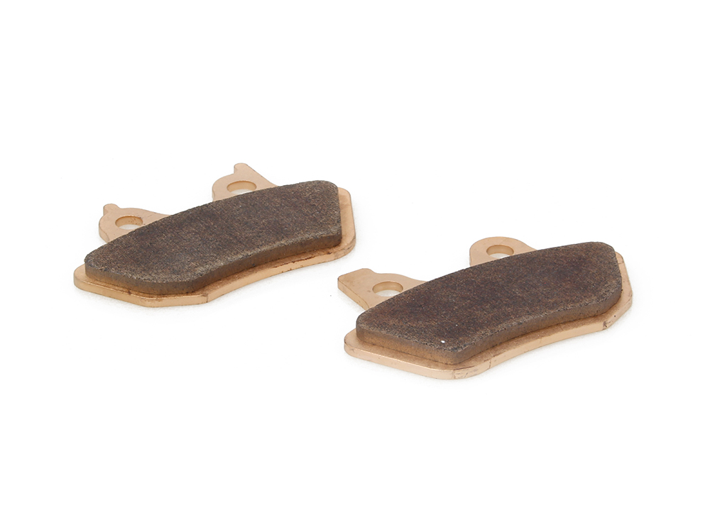 GBRAKES Front & Rear Brake Pads. Fits Twin Cam 2000-2007, Sportster 2000-2003 and V-Rod 2002-2005. HH Sintered Compound.
