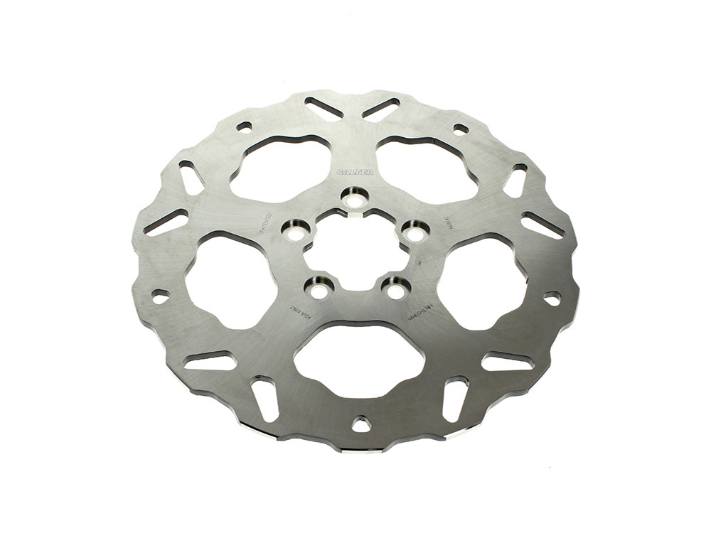 GBRAKES 11.5in. Rear Solid Mount Wave Disc Rotor. Fits Big Twin 2000up & Sportster 2000-2010.