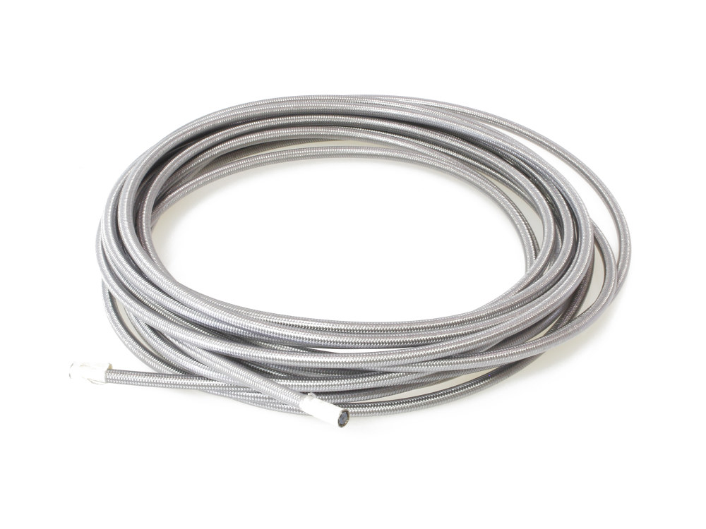 Goodridge Hide-A-Line Micro Line Hose – Clear Stainless. 25ft Roll.