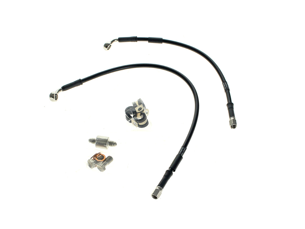 Goodridge Rear Brake Line – Black. Fits Sportster 2004-2013