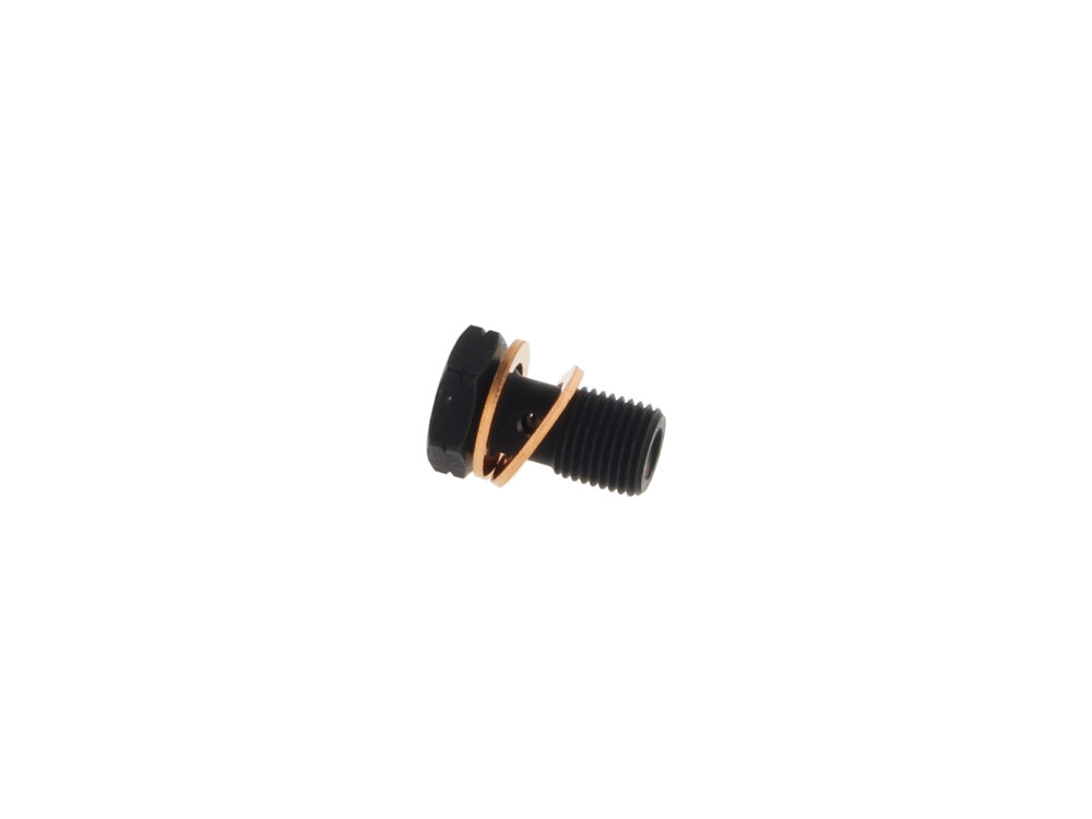 Goodridge 10mm M10 x 1.00 Banjo Bolt – Black.
