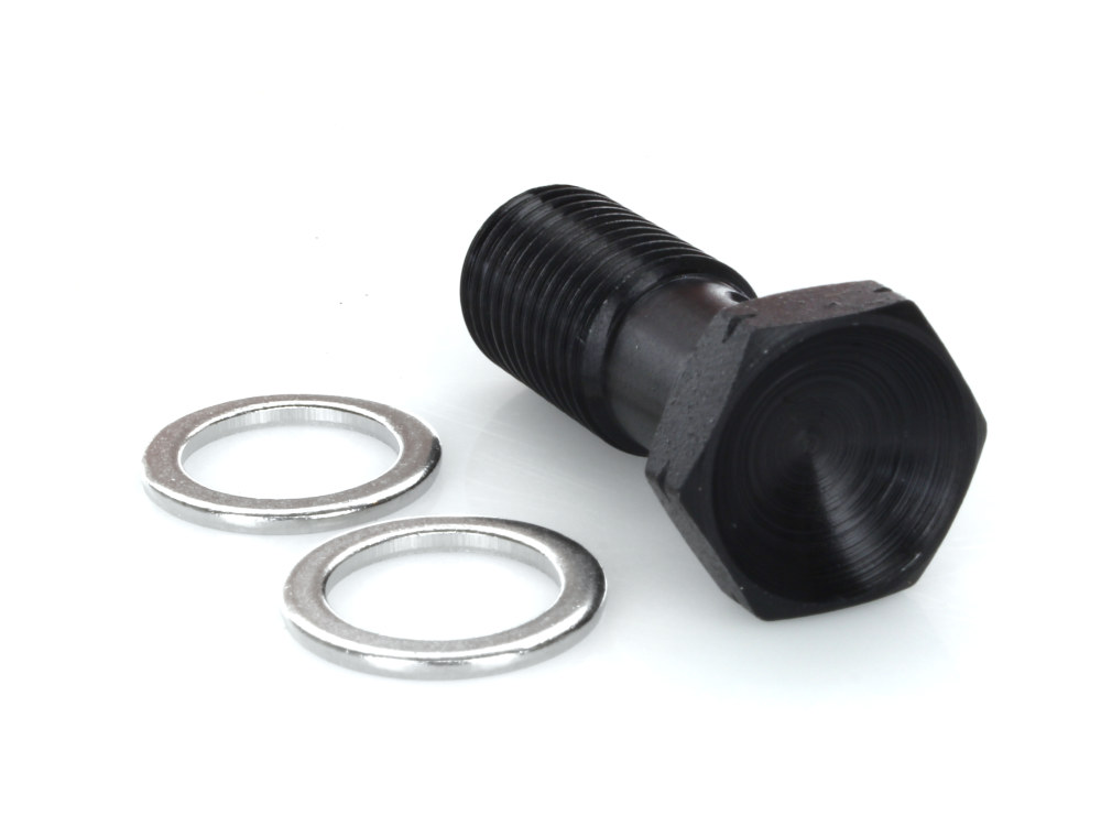 Goodridge 12mm M12 x 1.50 Banjo Bolt – Black.
