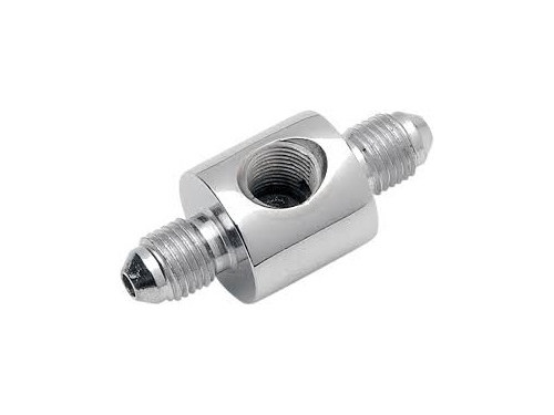 Goodridge AN3 Rear Brake Tee – Chrome.