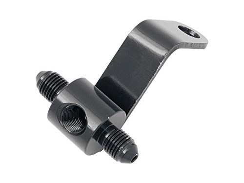 Goodridge AN3 Rear Brake Tee – Black. Fits Softail 1987-1999 & Touring 1992-2003.