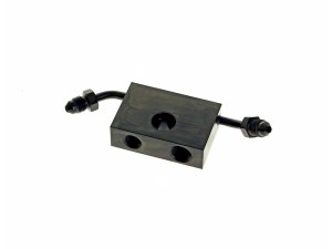 Goodridge ABS Front Brake Line Adapter – Black. Fits Sportster 2014-2021 with Single Disc Goodridge ABS Front Brake Line Adapter – Black. Fits Sportster 2014-2021 with Single Disc