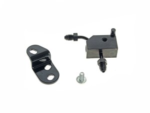 Goodridge Rear Brake Tee – Black. Fits Softail 2000-2006. Goodridge Rear Brake Tee – Black. Fits Softail 2000-2006.