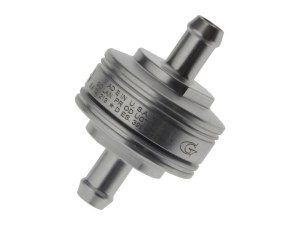 GOLAN FUEL TAPS Washable Super Mini Inline Fuel Filter. 5/16in. Hose x 0.675in. long. Billet Aluminium. GOLAN FUEL TAPS Washable Super Mini Inline Fuel Filter. 5/16in. Hose x 0.675in. long. Billet Aluminium.