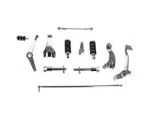 Rollies Speed Shop Forward Controls – Chrome. Fits Sportster 2014-2021 Rollies Speed Shop Forward Controls – Chrome. Fits Sportster 2014-2021
