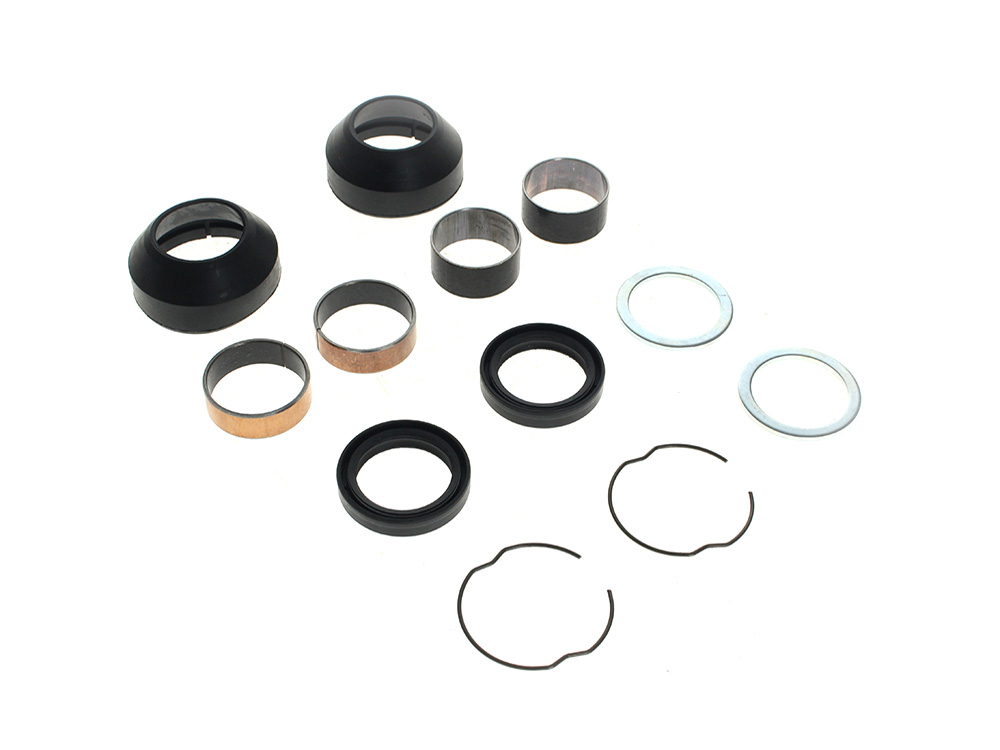 Rollies Speed Shop Fork Sliders – Chrome. Fits FX Softail 2000-2006 & Dyna Wide Glide 2000-2005