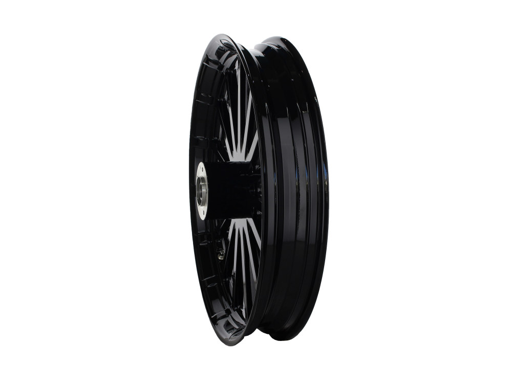 Hawg Halters 21in. x 3.25in. Tempest/Talon Replica Wheel – Gloss Black. Fits Touring 2008up.