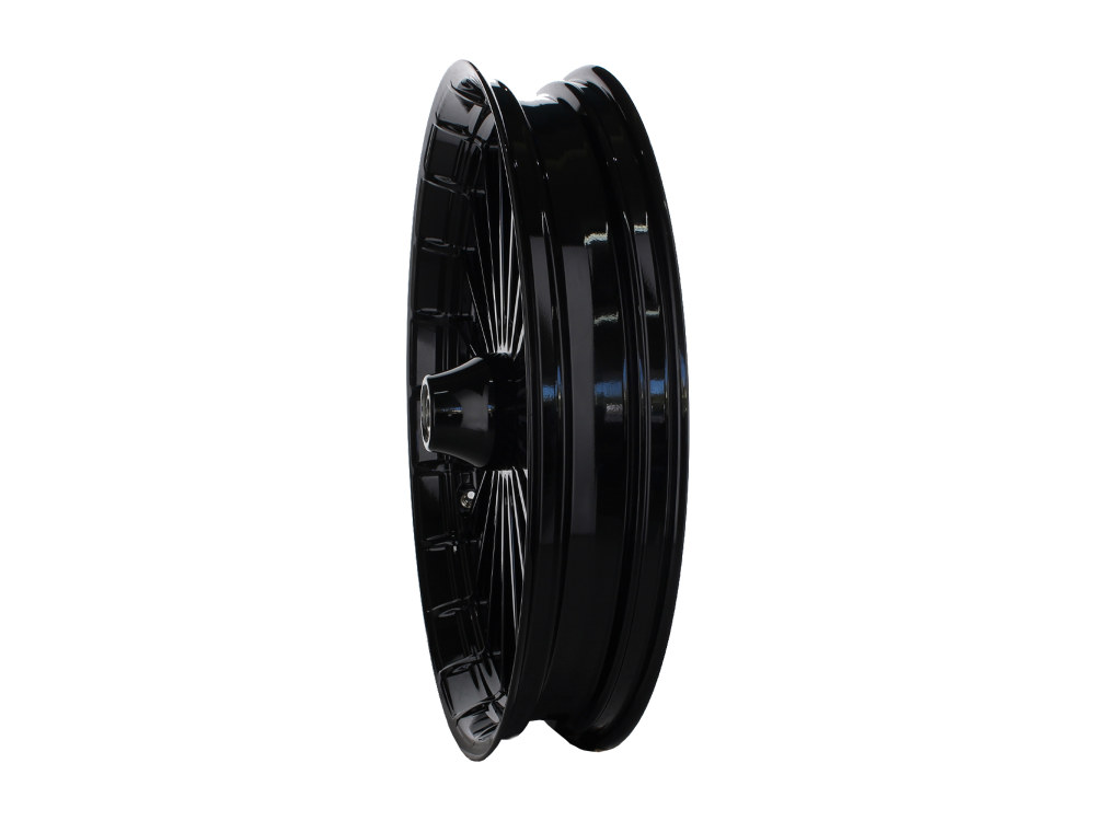 Hawg Halters 23in. x 3.75in. Ranger/Turbine Replica Wheel – Gloss Black Powdercoat. Fits Breakout 2013up.