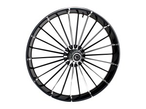 Hawg Halters 26in. x 3.75in. FXBR3/Breakout Replica Wheel – Black Anodize, Polished Rim & Spoke Edge, Chrome Hub Kit. Fits Breakout 2013up. Hawg Halters 26in. x 3.75in. FXBR3/Breakout Replica Wheel – Black Anodize, Polished Rim & Spoke Edge, Chrome Hub Kit. Fits Breakout 2013up.