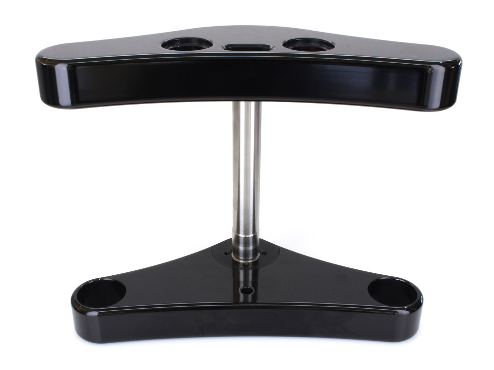 Hawg Halters 3 Degree Raked Triple Tree Kit – Black. Fits FX Softail 1984-2017 & Dyna Wide Glide 1993-2005.